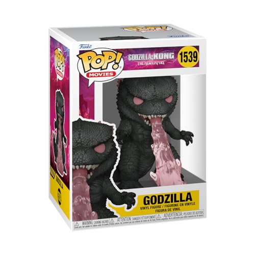 Funko Pop! Movies: Godzilla X Kong: The New Empire - Godzilla With Heat-Ray - Godzilla Vs Kong 2 - Figura In Vinile Da Collezione - Idea Regalo - Merc