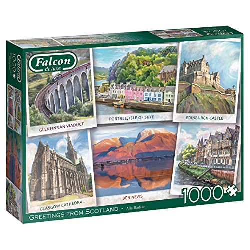 Jumbo- Saluti Dalla Scozia Puzzle, Multicolore, 11325