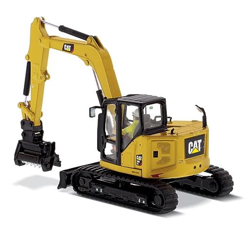 Diecast Masters 85592-Escavatore Caterpillar 309 Cr Mini Hex, Scala 1:50, Circa 11,9 X 4,9 X 5,2 Cm, Dai 14 Anni In Su, Colore Yellow, 85592