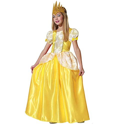 Atosa Costume Principessa Dorata Bambina 3 A 4 Anni