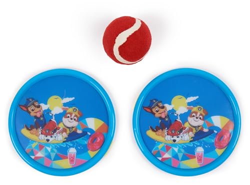 Swim Ways Swimways Catch Game, Accessori Per Piscina E Bambini Outdoor Toys, Paw Patrol Party Supplies & Yard Games For Kids Aged 4 & Up, Multicolore,