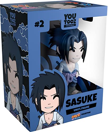 Youtooz Naruto Sasuke Anime Figure, 11,7 Cm Sasuke Vinyl Figure, Collectible Uchiha Sasuke Di Naruto Anime By Youtooz Naruto Collection