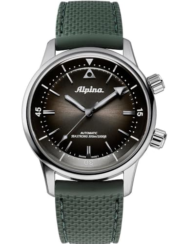 Alpina Orologio Analogico Al Quarzo Uomo Con Cinturino In Acciaio Inossidabile Mid-39681