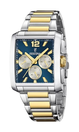 Festina Orologio Analogueico Quarzo Uomo Con Cinturino In Acciaio Inox F20637/6