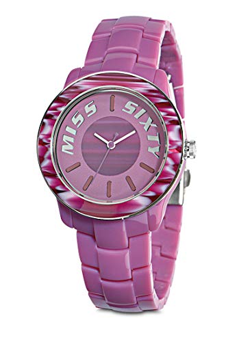 Miss Sixty Orologio Donna Analogico Al Quarzo Con Cinturino Resina R0753122502
