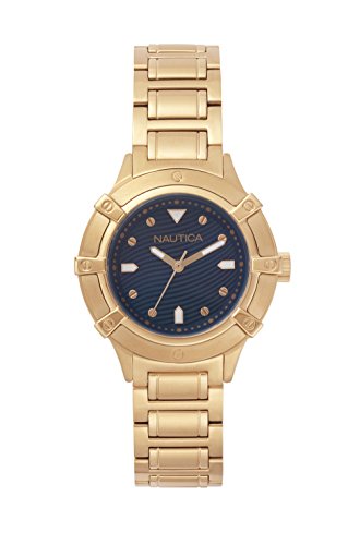 Nautica Orologio Analogico Classico Quarzo Donna Con Cinturino In Acciaio Inox Napcpr005