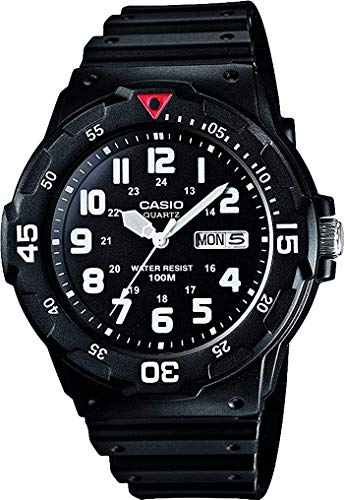 Casio Orologio Analogico Al Quarzo Uomo Con Cinturino In Resina Mrw-200H-1Bveg