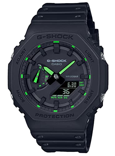 Casio Reloj Analã“Gico Digital G-Shock Trend Ga-2100-1A3Er 49Mm Negro