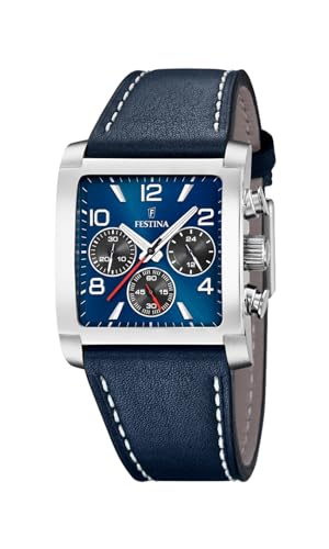 Festina Orologio Analogueico Quarzo Uomo Con Cinturino In Pelle F20653/1