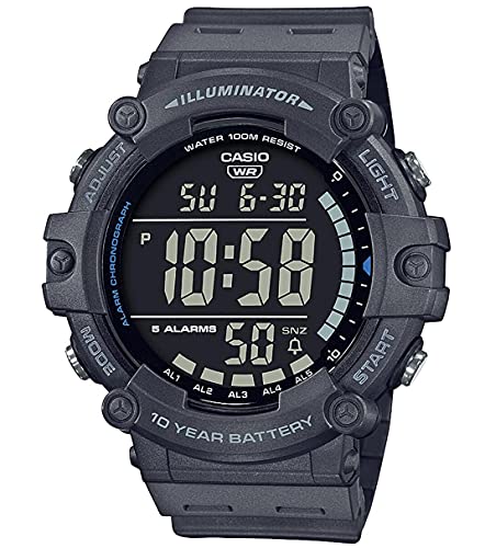 Casio Orologio Digitale Al Quarzo Unisex Adulti Con Cinturino In Plastica Ae-1500Wh-8Bvef