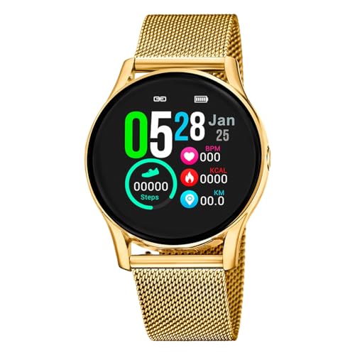 Lotus Smartwatches Fashion Da Uomo 50003/A, Oro, Bracciale