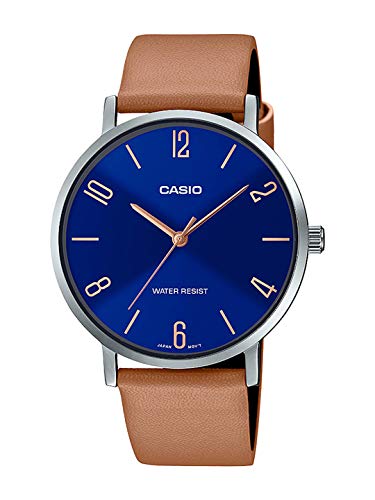 Casio Orologio Elegante Mtp-Vt01L-2B2