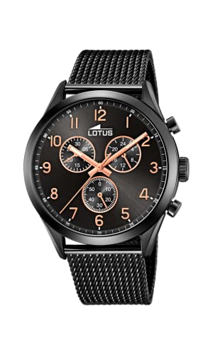 Lotus Orologio Cronografo Quarzo Uomo Con Cinturino In Acciaio Inox 18639/1