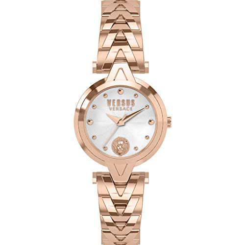 Versus Versace V Versus Forlanini Orologio 30 Mm, Donna, Oro Rosa