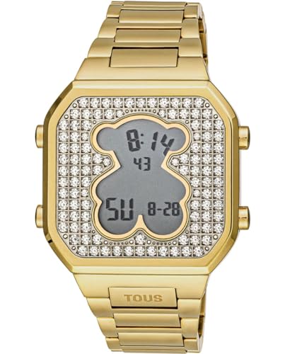 Tous Orologio D-Bear 3000130800 Acciaio Inossidabile Ipg Placcato Oro