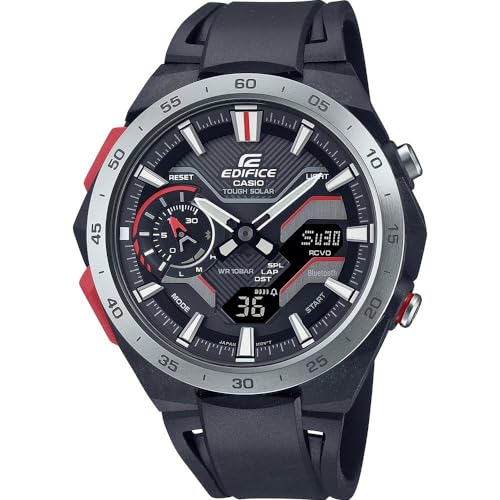 Casio Orologio Analogico-Digitale Al Quarzo Unisex Bambini Con Cinturino In Plastica Ecb-2200P-1Aef