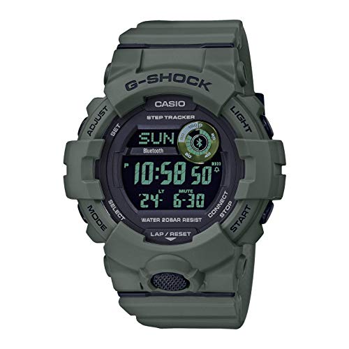 Casio Orologio Digitale Uomo Con Cinturino In Resina Gbd-800Uc-3Er,Cachi