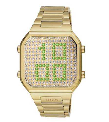 Tous D-Bear Orologio 3000130700 In Acciaio Inox Led Da Donna