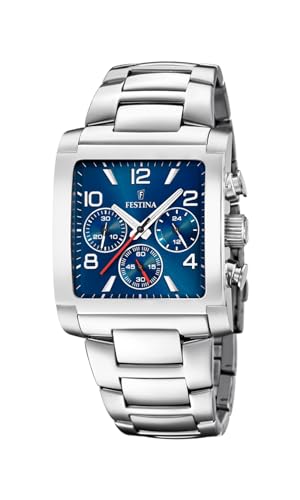 Festina Orologio Analogueico Quarzo Uomo Con Cinturino In Acciaio Inox F20652/1