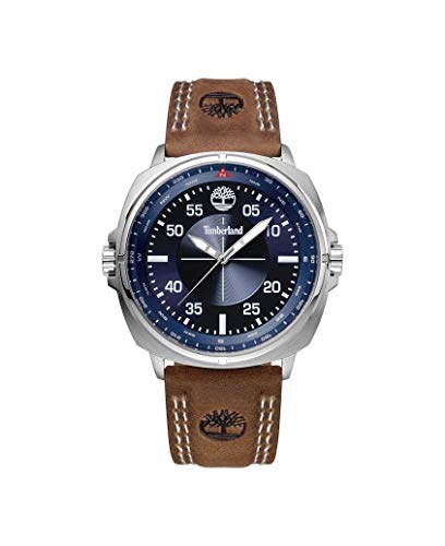 Timberland Orologio Analogico Quarzo Uomo Con Cinturino In Pelle Tbl.15516Js/03