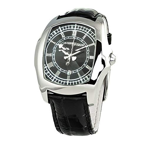 Chronotech Orologio Analogico Quarzo Uomo Con Cinturino In Pelle Ct7896M-92