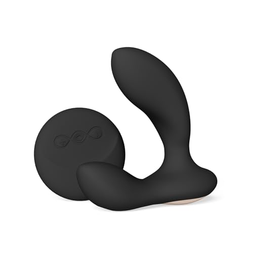 Lelo Hugo 2 Remote Vibratore Per Prostata Con Telecomando E 8 Modalità Di Piacere, Plug Anale Da Uomo (Black)
