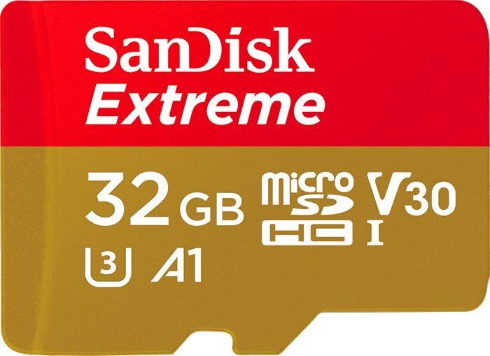 Sandisk Scheda di Memoria Micro SD Ultra A1 32 Gb+Adattatore SD SDSQXAF032GGN6MA