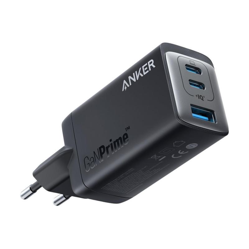 Anker 735 Charger Universale Nero AC Ricarica rapida Interno