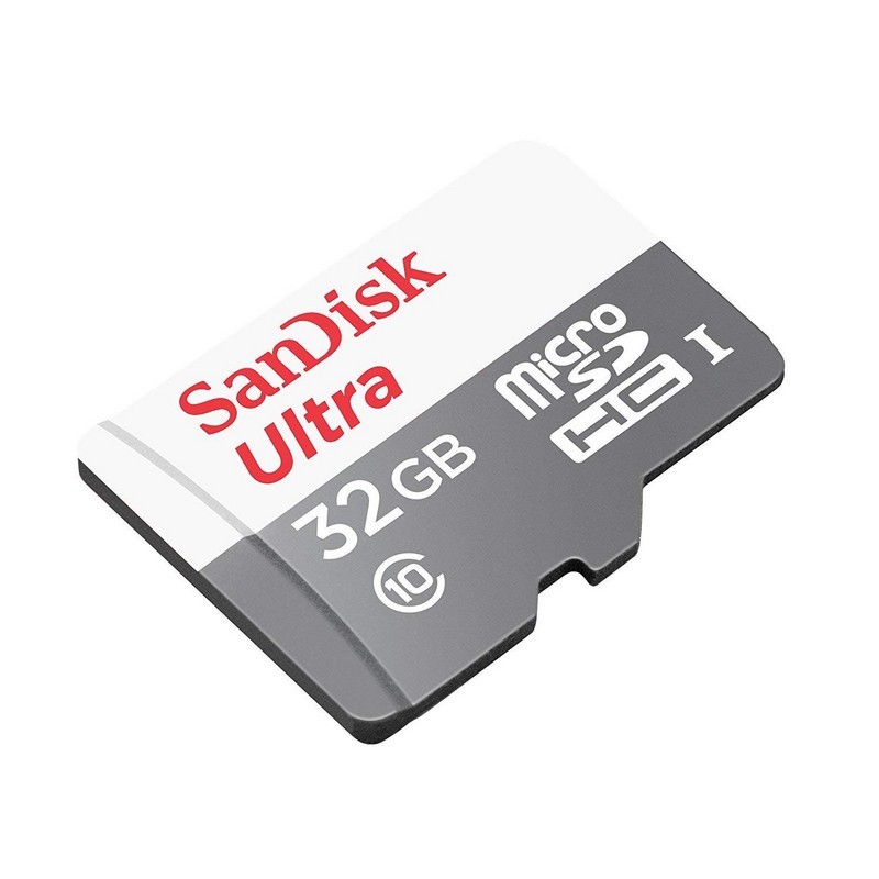 SANDISK MICRO SD 32GB CLASSE 10 UHS-I CON ADATTATORE SD SCHEDA DI MEMORIA FLASH