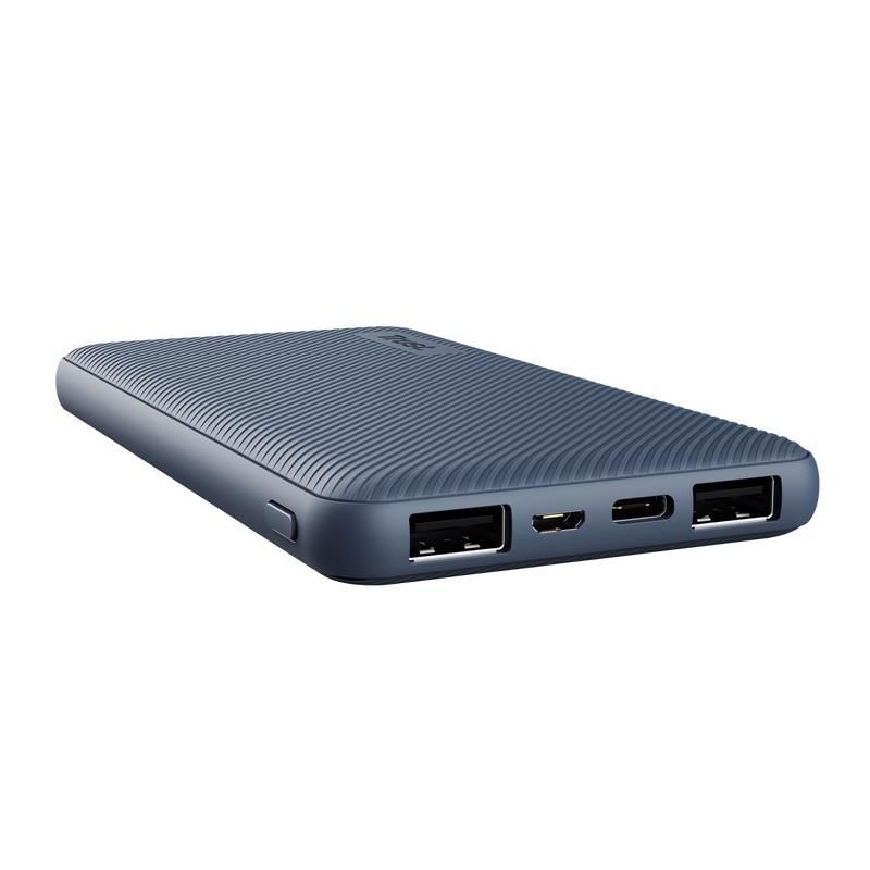 Trust Mobile Primo PowerBank 10000 MAh Sostenibile Eco Blue 25028-Trust