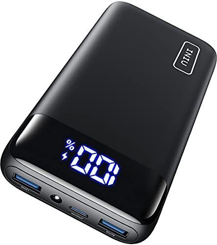 INIU Powerbank, Fast Charging 20000mAh LED Display External Battery, (L1J)