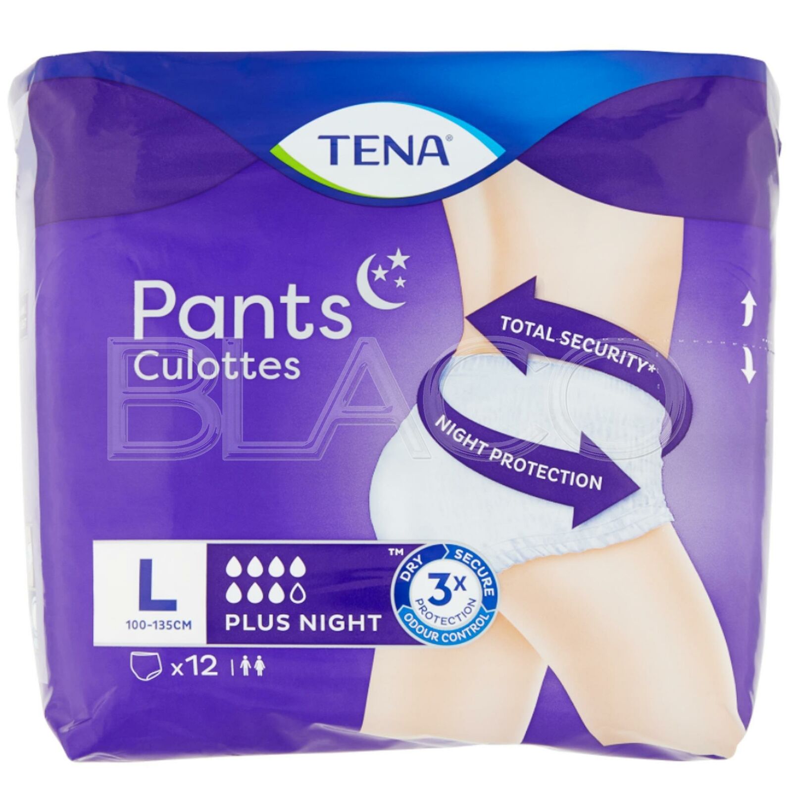 Tena Lady Pants Plus Night Large - 12pz
