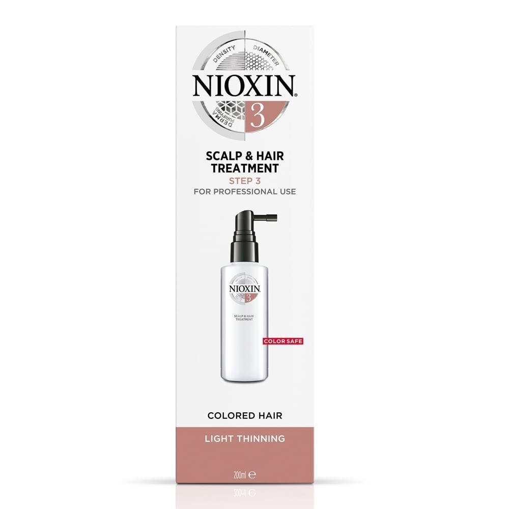 NIOXIN - SISTEMA 3 SCALP & HAIR TREATMENT - COLORED HAIR LIGHT THINNING (100ml)