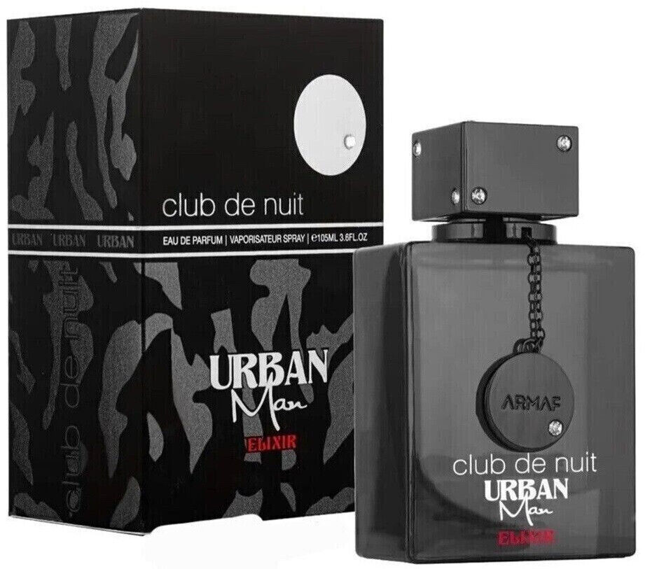 Armaf Club De Nuit Urban Man Elixir Eau Parfum Per Uomo 105 ML (Nuovo Lanciato)