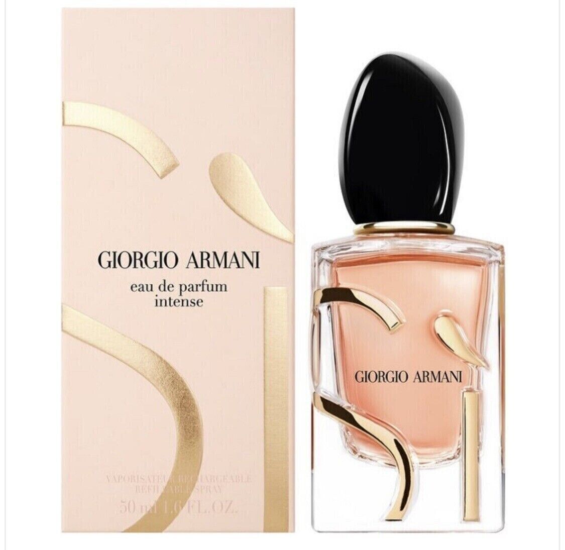 ARMANI SI INTENSE NEW EAU DE PARFUM RICARICABILE 50 ML. VAPORISATEUR SPRAY