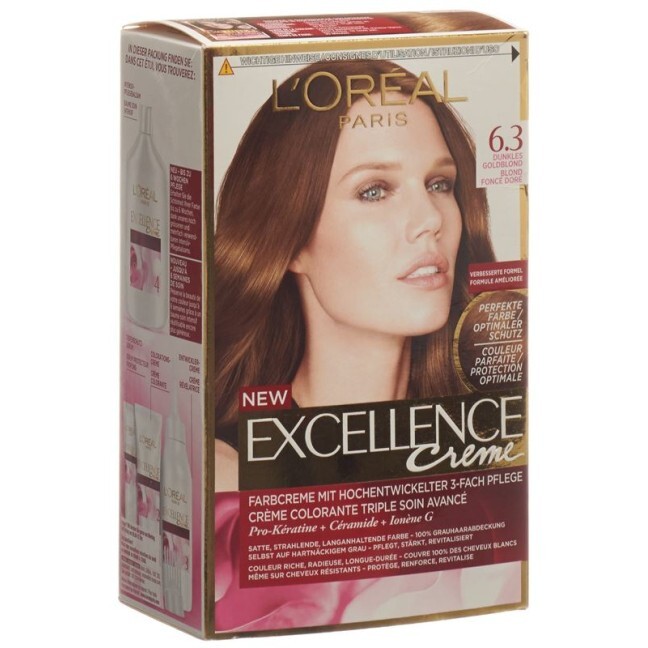 L’OREAL PARIS EXCELLENCE CREME 6.30 Crema colorante colore capelli  6.30