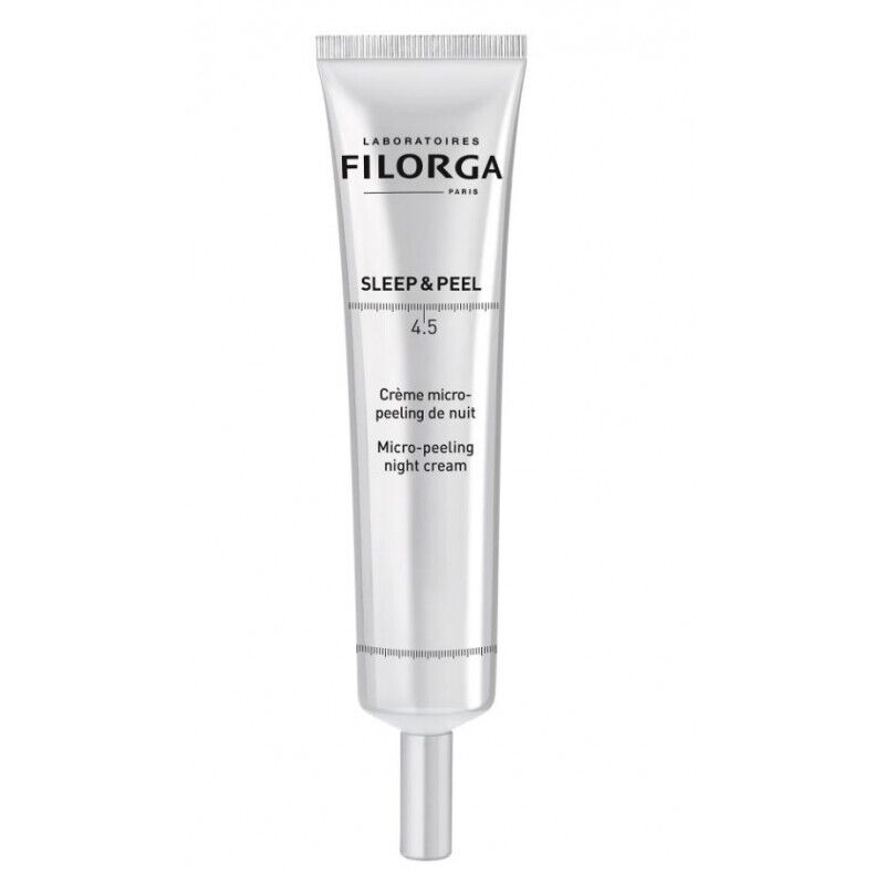 Sleep &amp; Peel 4.5 Crema Viso Notte Micro-Peeling Filorga 40ml