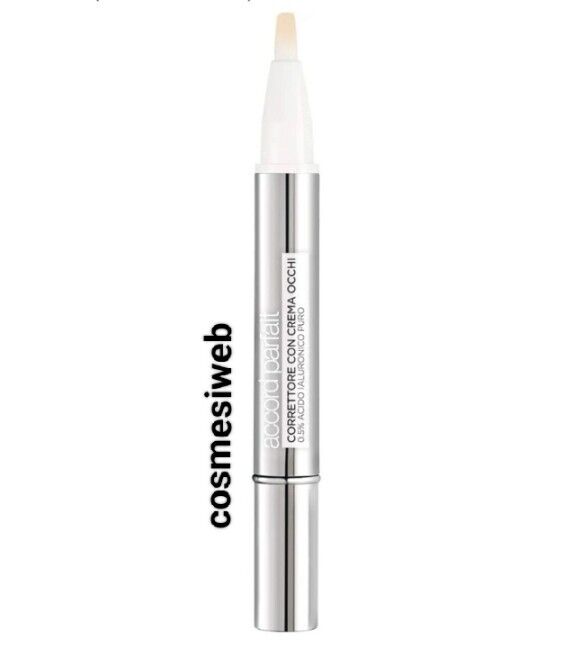 L'OREAL ACCORD PARFAIT CORRETTORE IN CREMA 05/ ACIDO IALURONICO 3-5.5.R PEACH