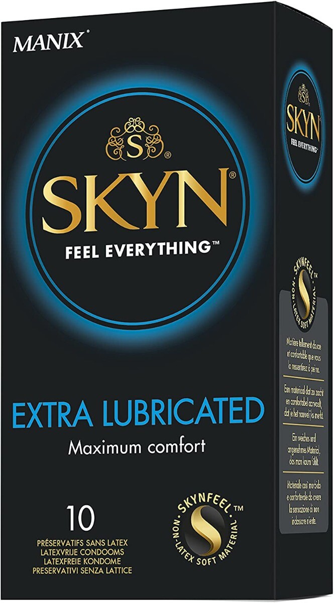 SKYN Extra Lubricated Preservativi ANALLERGICI Non-Latex 20 Profilattici
