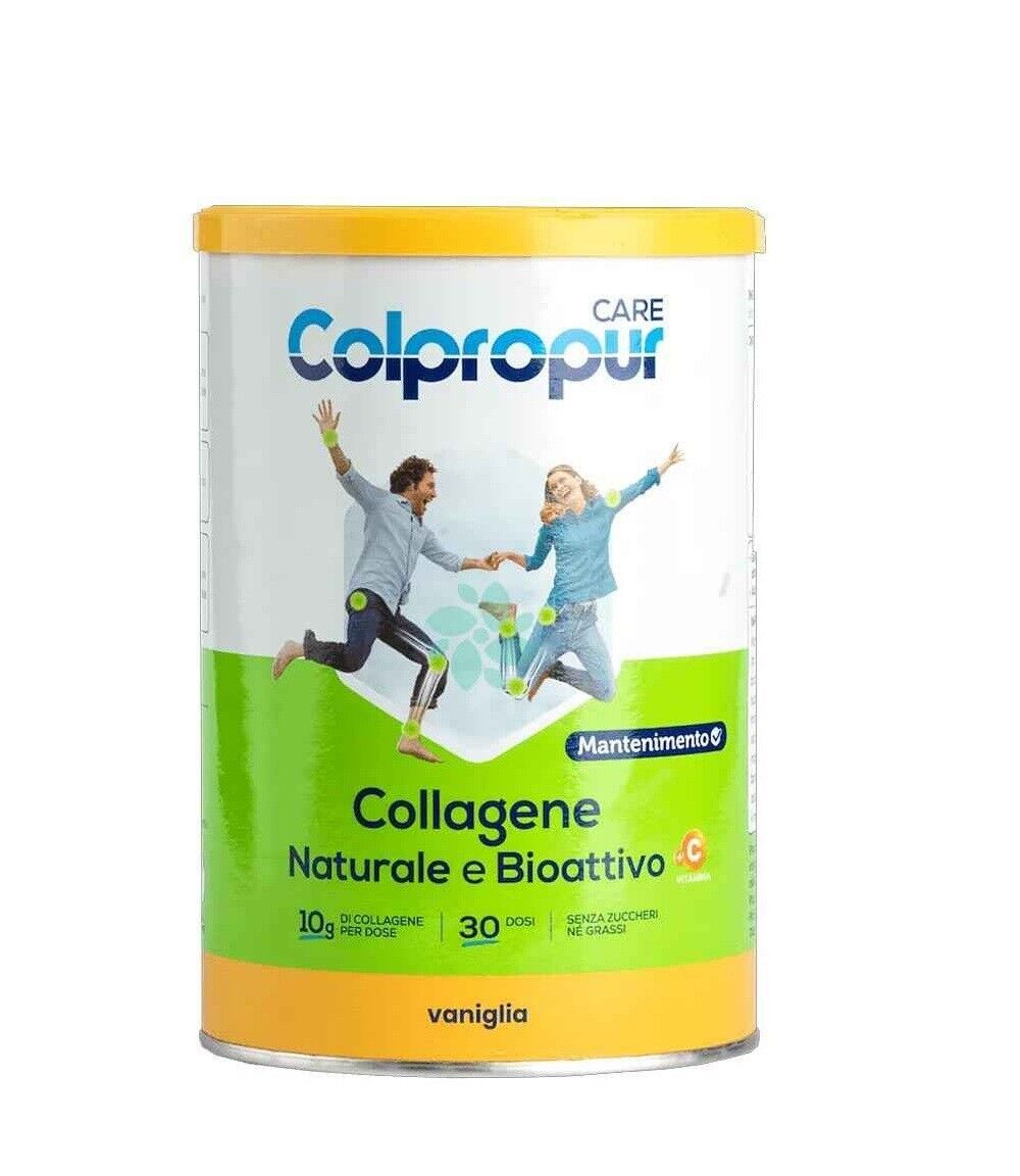 COLPROPUR CARE Integratore di Collagene Idrolizzato Bioattivo 300gr VANIGLIA