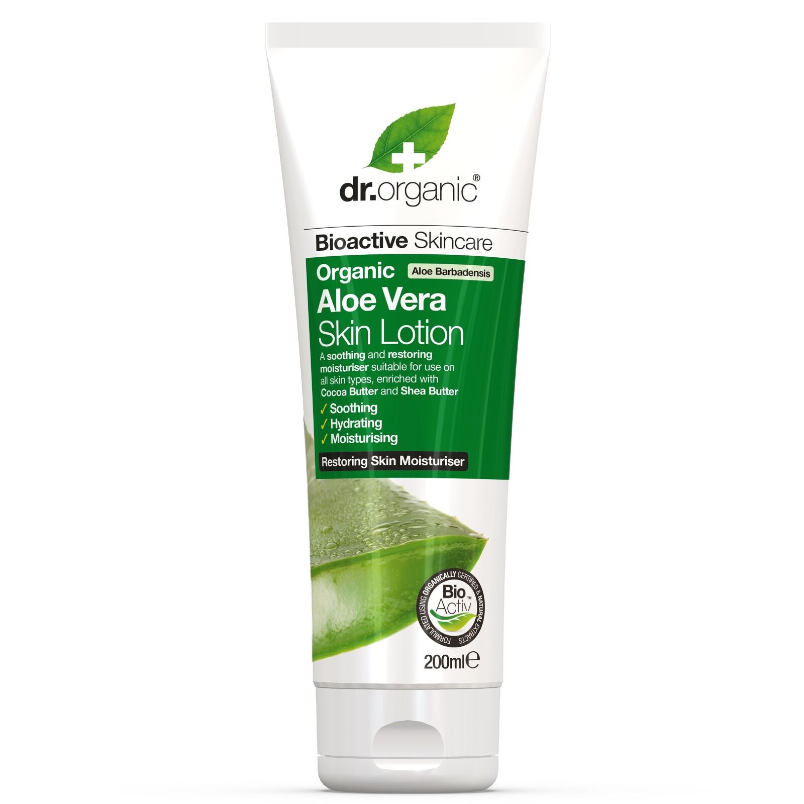 Crema Corpo Aloe Vera 200 ml Dr. Organic