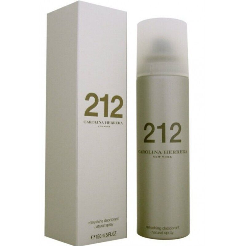 carolina herrera 212 deodorante 150 ml donna spray