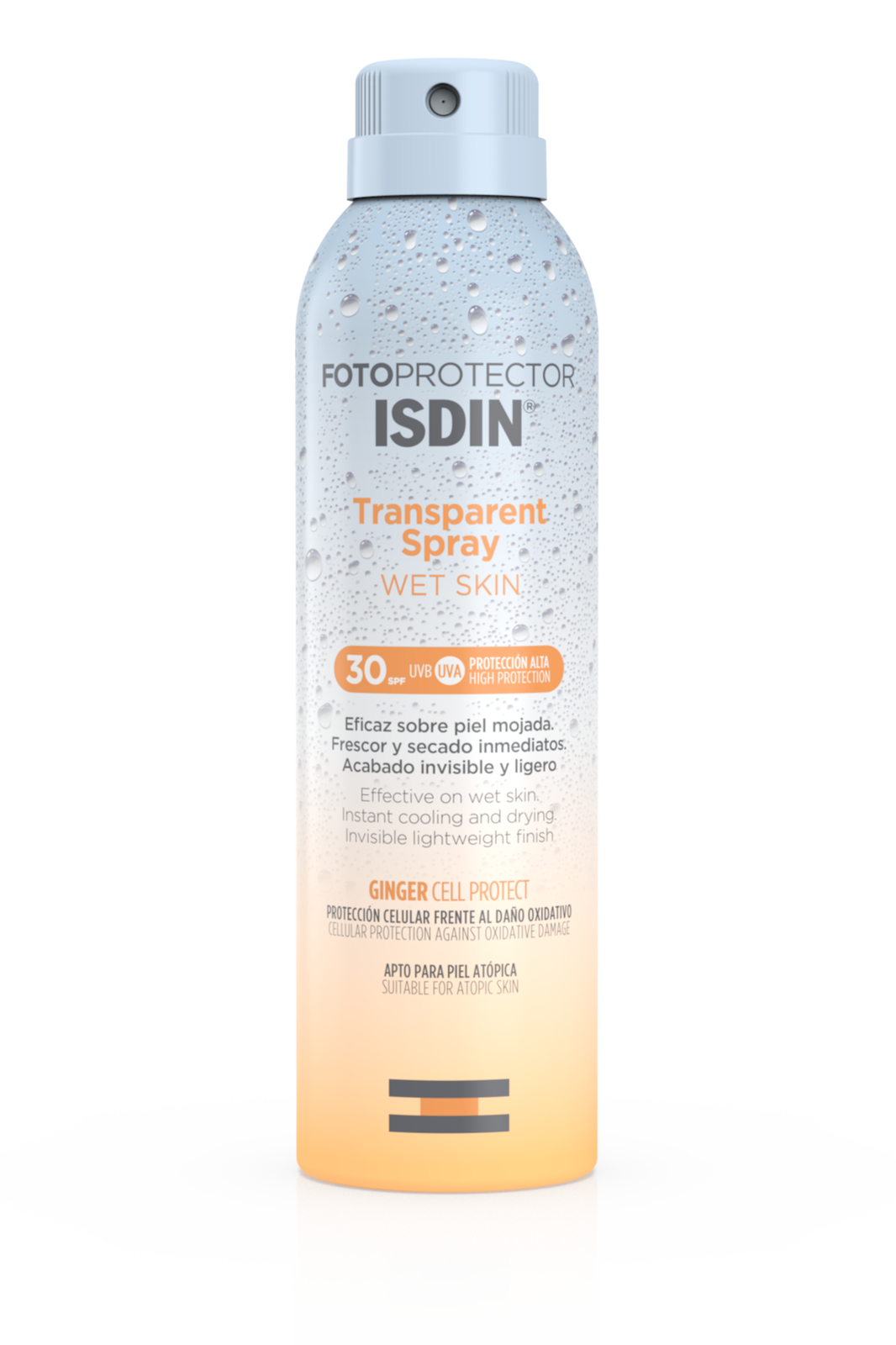 Fotoprotector Trasparent Spray Wet Skin Spf30 Isdin® 250ml