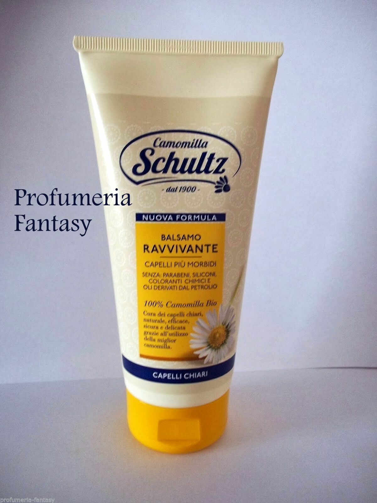 SCHULTZ CAMOMILLA BIO AL 100% BALSAMO RAVVIVANTE NUTRIENTE E ADDOLCENTE ML. 200