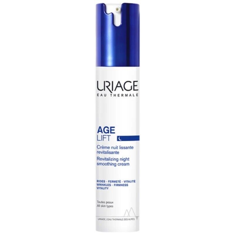 Uriage Age Lift Crema Notte Levigante Rivitalizzante Detox 40mll