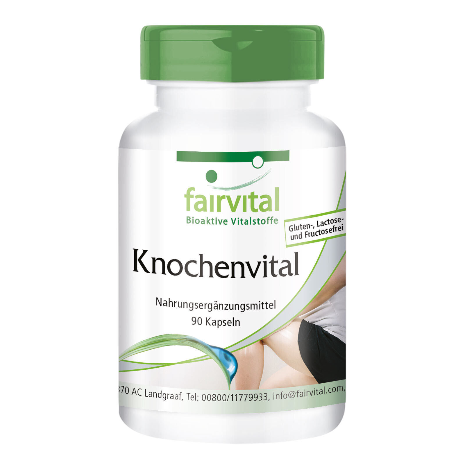 Bone Vital - 90 capsule - 12 sostanze vitali per le ossa con Vit. K2 + D3 |...