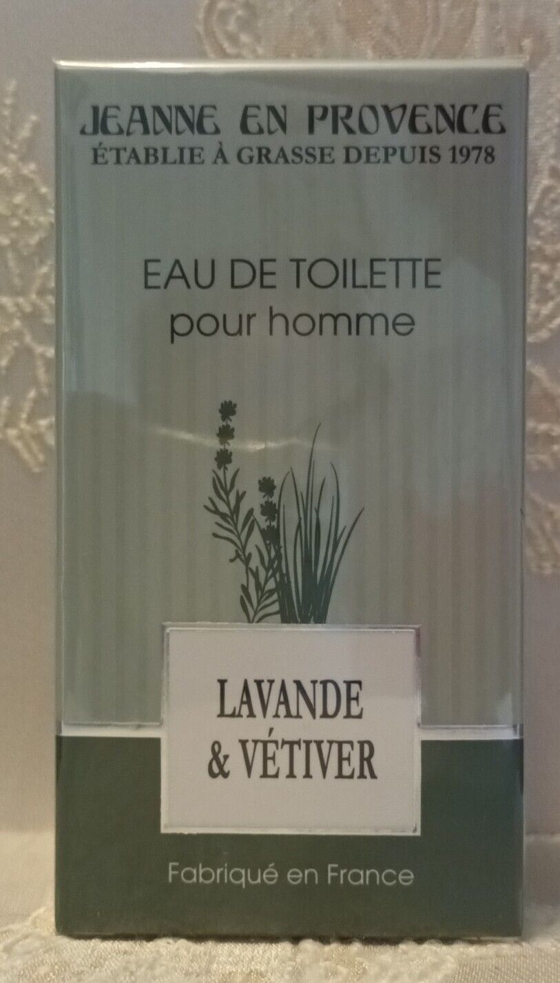 Jeanne In Provence Edt Pour Homme Lavande&Vetiver 100 Ml.