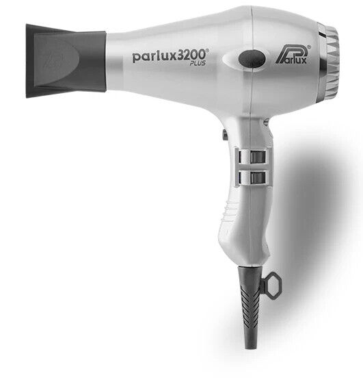 PARLUX 3200® PLUS ARGENTO Phoon Asciugacapelli Professionale Potente Veloce