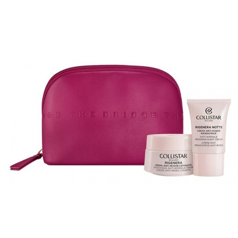 COLLISTAR CREMA RIGENERA ANTI-RUGHE LEVIGANTE+CREMA NOTTE RIPARATRICE SET REGALO