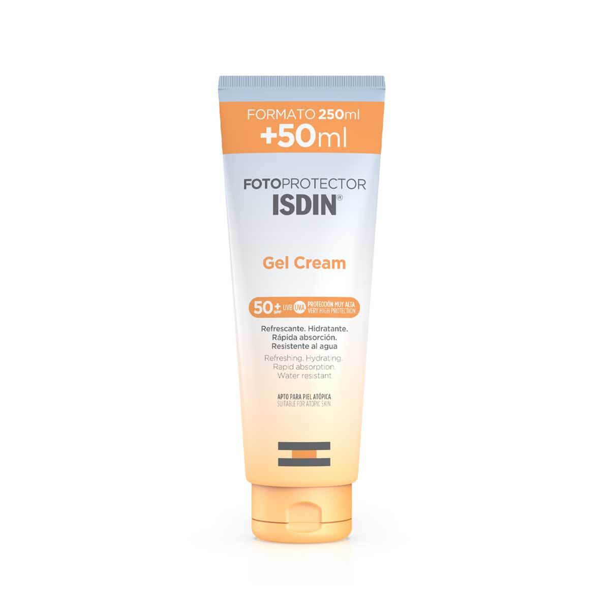 Fotoprotector ISDIN Gel Crema SPF 50+ 250 ml